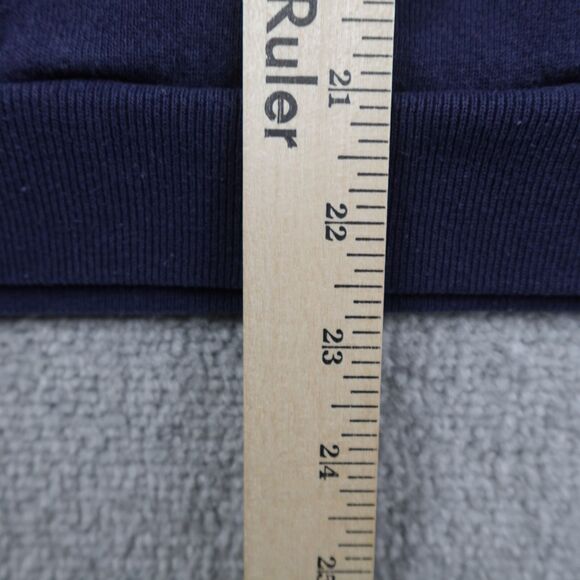 Vintage Clearwater Creek Shirt Men L Blue Big Buck Hunting Pullover Crewneck 90s - Picture 7 of 8